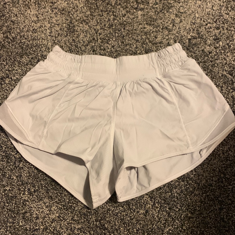 Lululemon white shorts